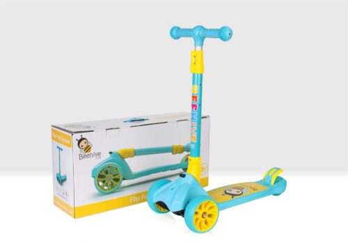 folding scooter blue | Beehive Toy Factory