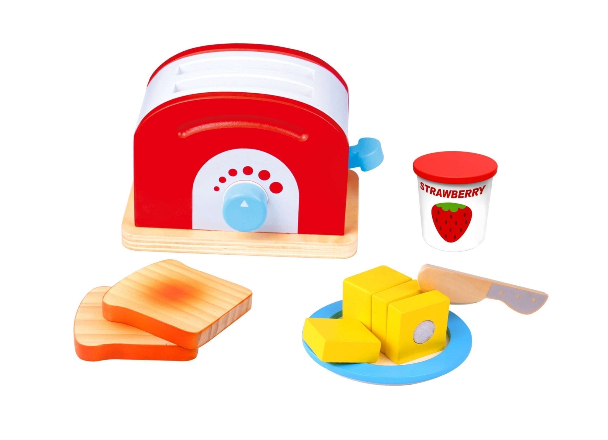 Toy toaster set