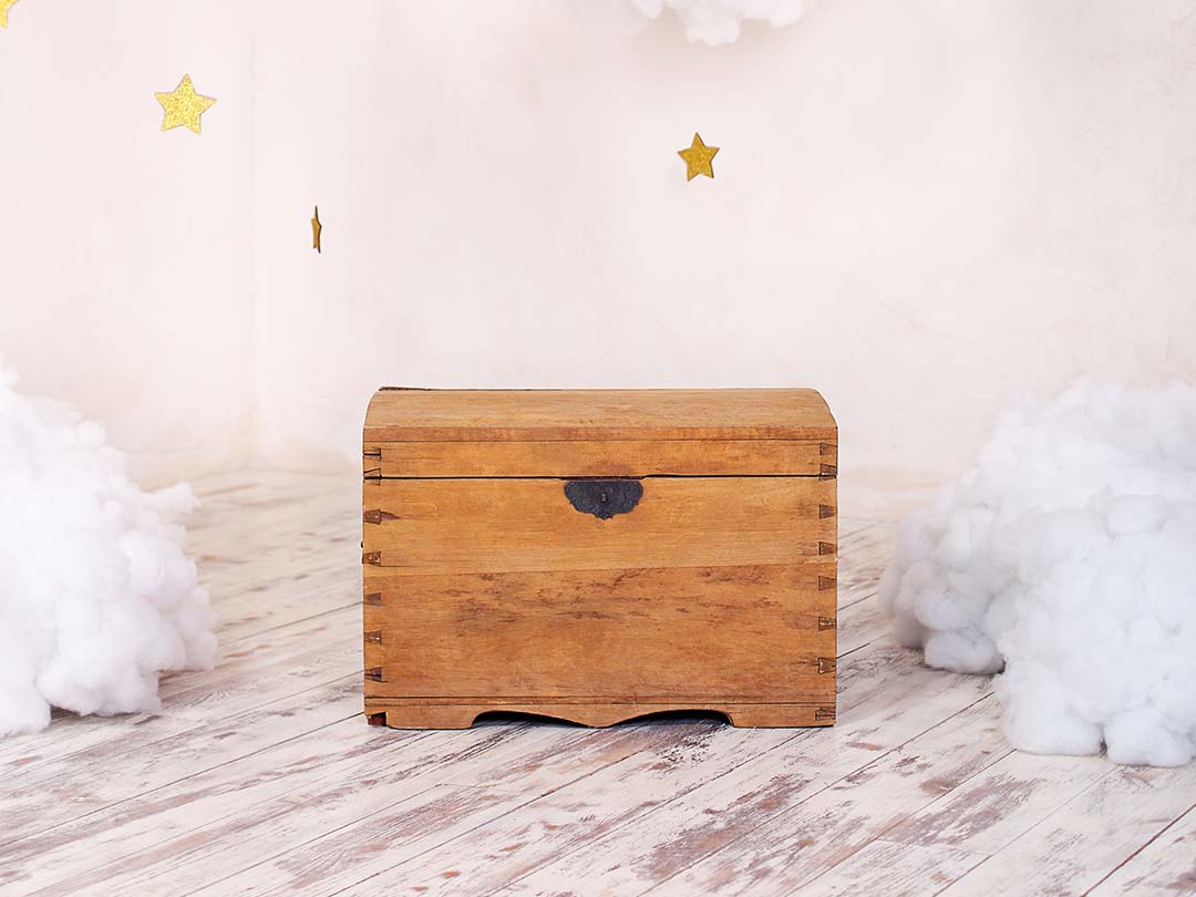 wooden toy chest