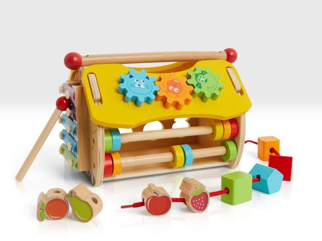 wooden toy for learning